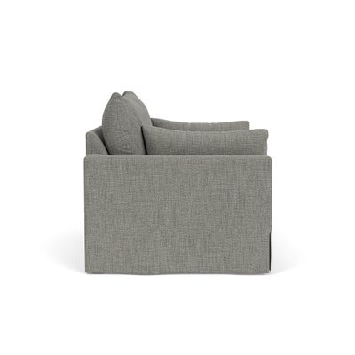 2 Seater Sofa - Grey Marl - Rustic Weave