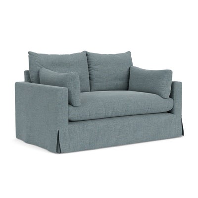 2 Seater Sofa - Teal Marl - Rustic Weave