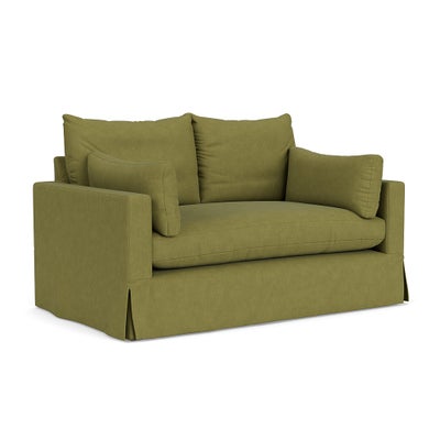 2 Seater Sofa - Apple - House Linen Mix