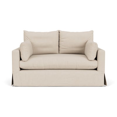 2 Seater Sofa - Lily White - House Linen Mix