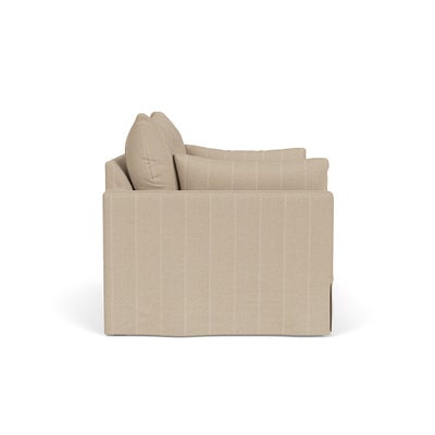 2 Seater Sofa - Natural - Compton Stripe