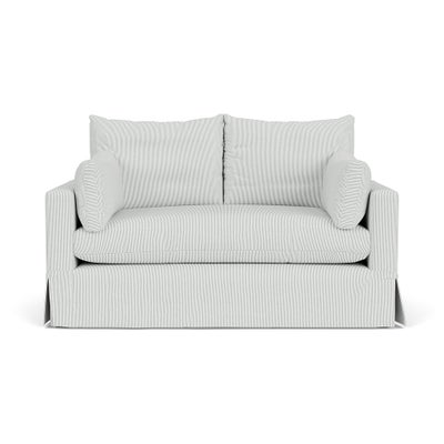 2 Seater Sofa - Duck Egg - Broadway Stripe