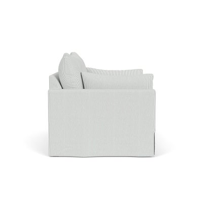 2 Seater Sofa - Duck Egg - Broadway Stripe