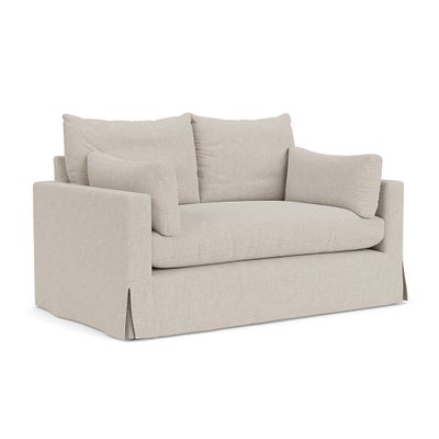 2 Seater Sofa - Natural - Aquaclean Oxford