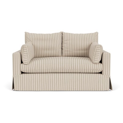 2 Seater Sofa - Sage - Kingham Stripe