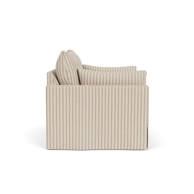 2 Seater Sofa - Sage - Kingham Stripe