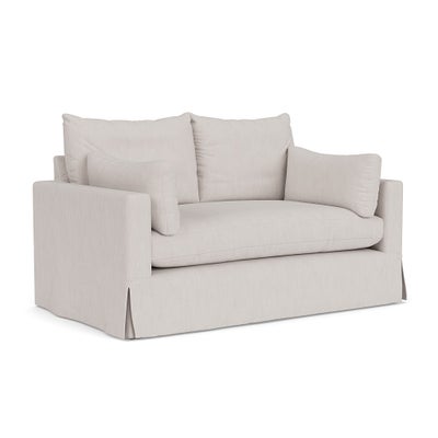 2 Seater - Soft White - Luxury Italian Linen
