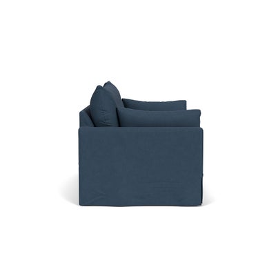 3 Seater Sofa - Indigo - House Linen Mix