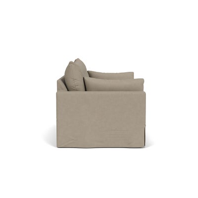 3 Seater Sofa - Dove Grey - House Linen Mix