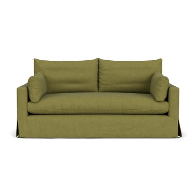 3 Seater Sofa - Apple - House Linen Mix