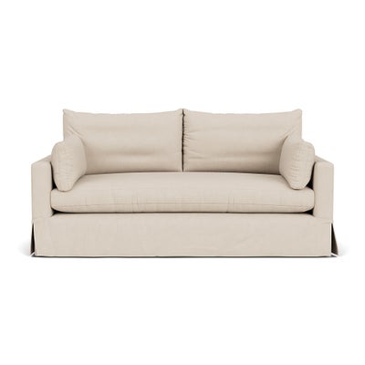 3 Seater Sofa - Lily White - House Linen Mix