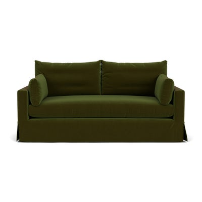 3 Seater Sofa - Forest Green - Matt Velvet