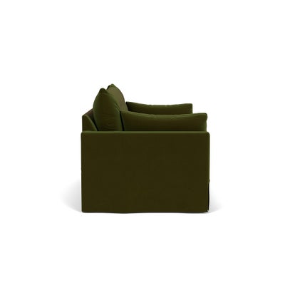 3 Seater Sofa - Forest Green - Matt Velvet