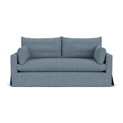 3 Seater Sofa - Mid Blue - Aquaclean Oxford