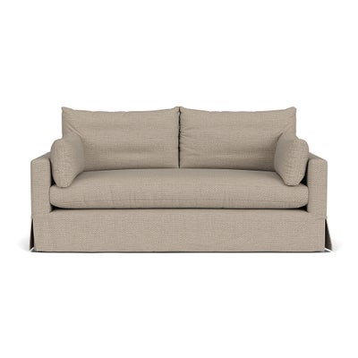 3 Seater Sofa - Natural - Herringbone Weave