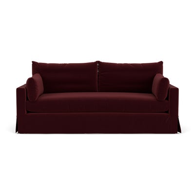 4 Seater Sofa - Dark Rosehip - Matt Velvet