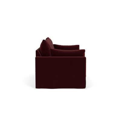 4 Seater Sofa - Dark Rosehip - Matt Velvet