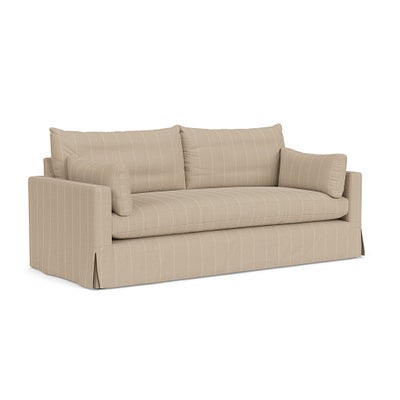 4 Seater Sofa - Natural - Compton Stripe