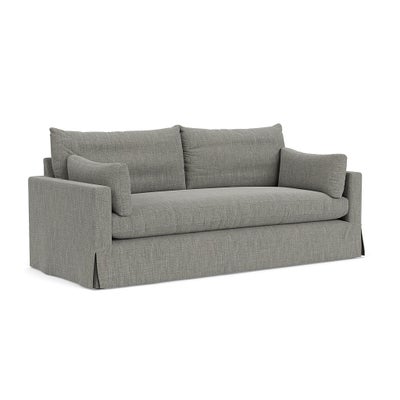 4 Seater Sofa - Grey Marl - Rustic Weave