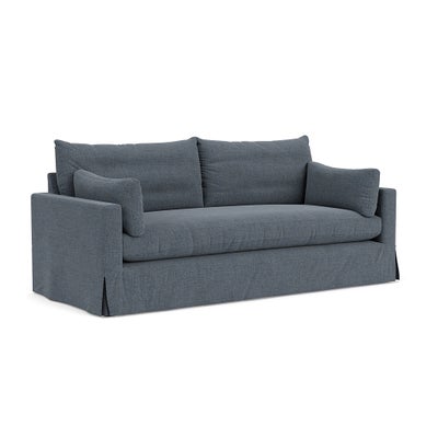 4 Seater Sofa - Indigo - Rustic Weave