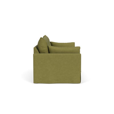 4 Seater Sofa - Apple - House Linen Mix
