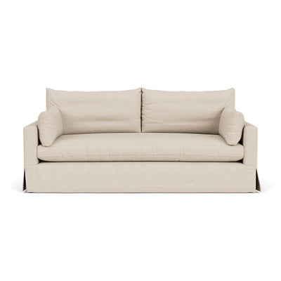 4 Seater Sofa - Lily White - House Linen Mix