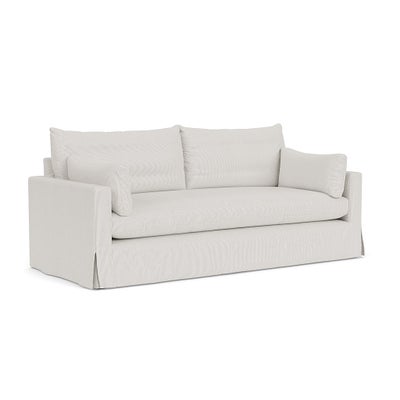 4 Seater Sofa - Grey - Broadway Stripe