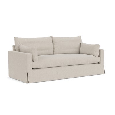 4 Seater Sofa - Natural - Aquaclean Oxford