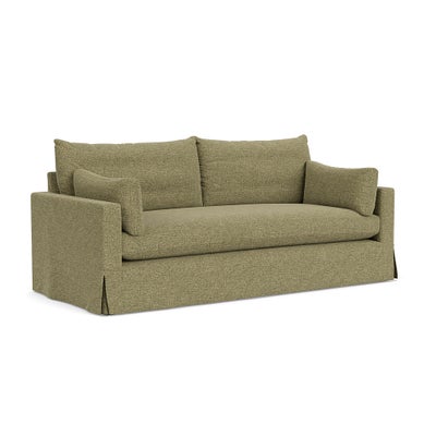 4 Seater Sofa - Sage - Aquaclean Oxford
