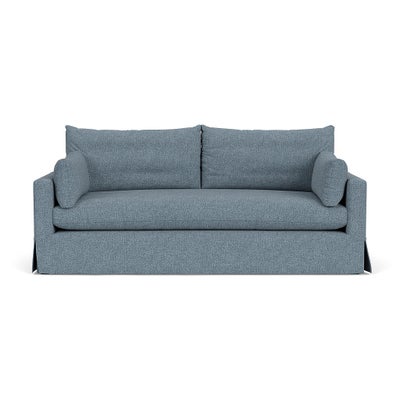 4 Seater Sofa - Mid Blue - Aquaclean Oxford