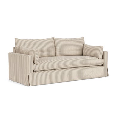 4 Seater Sofa - Sage - Kingham Stripe