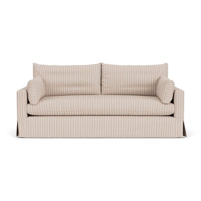 4 Seater Sofa - Flax - Kingham Stripe