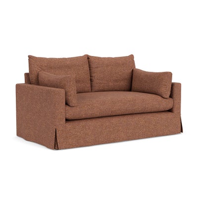 Large 2 Seater - Brick Marl - Aquaclean Oxford