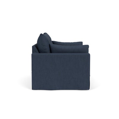 Large 2 Seater - Indigo - Luxury Italian Linen