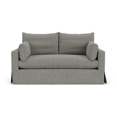 Large 2 Seater Sofa - Grey Marl - Rustic Weave