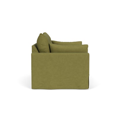 Large 2 Seater Sofa - Apple - House Linen Mix