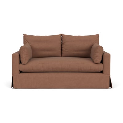 Large 2 Seater Sofa - Dusky Blush - House Linen Mix