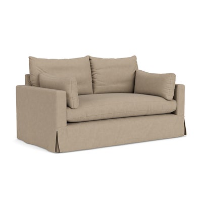 Large 2 Seater Sofa - Natural - House Linen Mix
