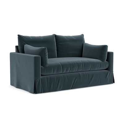 Large 2 Seater Sofa - Night Sky - Matt Velvet