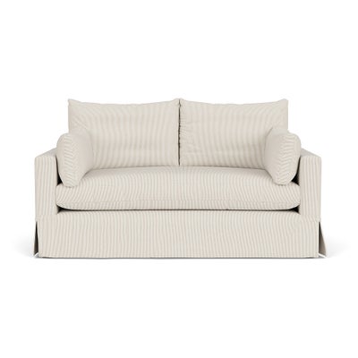 Large 2 Seater Sofa - Natural - Broadway Stripe