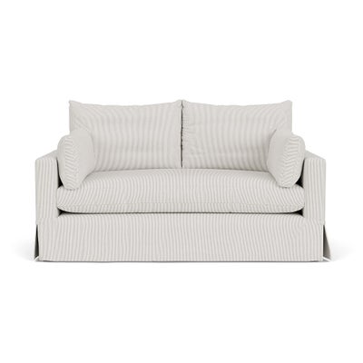 Large 2 Seater Sofa - Grey - Broadway Stripe