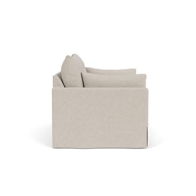 Large 2 Seater Sofa - Natural - Aquaclean Oxford