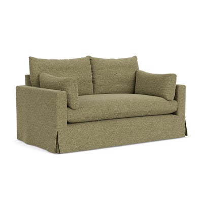 Large 2 Seater Sofa - Sage - Aquaclean Oxford