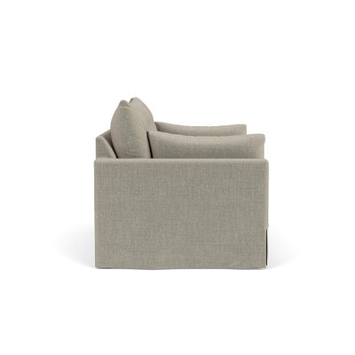 Large 2 Seater Sofa - Natural - Eco Chenille