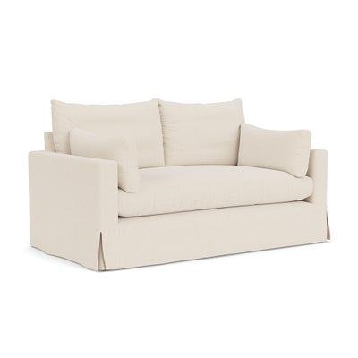 Large 2 Seater Sofa - Cream - House Weave