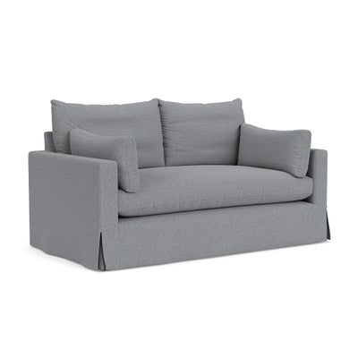 Large 2 Seater Sofa - Blue Marl - House Weave