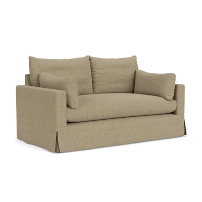 Large 2 Seater Sofa - Green Marl - House Weave