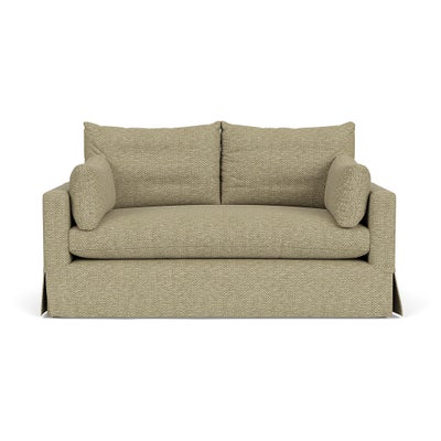 Large 2 Seater Sofa - Apple - Herringbone Weave