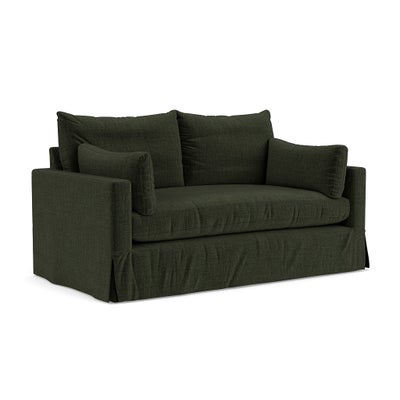 Large 2 Seater Sofa - Moss - Eco Chenille