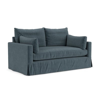 Large 2 Seater Sofa - Teal - Eco Chenille